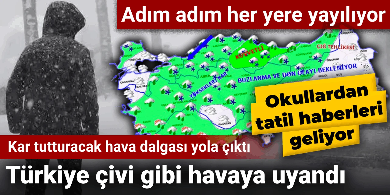 Adım adım her yere yayılıyor: Türkiye çivi gibi havaya uyandı geliyor gelmekte olan