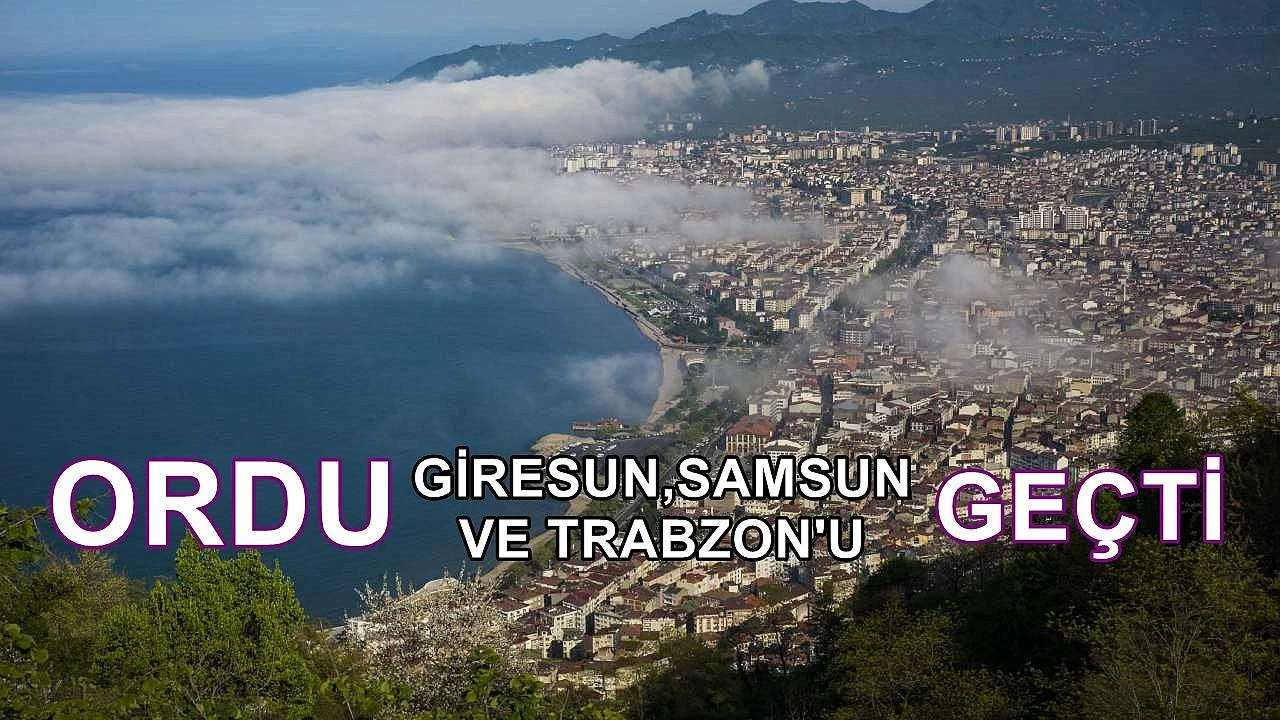 Ordu, İstanbul'da Trabzon, Samsun ve Giresun'u Geçti