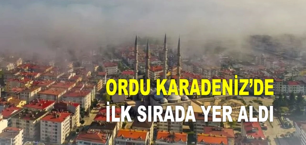 Türkiye genelinde Ocak ayında 112 bin 173 konut satılırken, Ordu'da satılan konut sayısı 955'e ulaştı