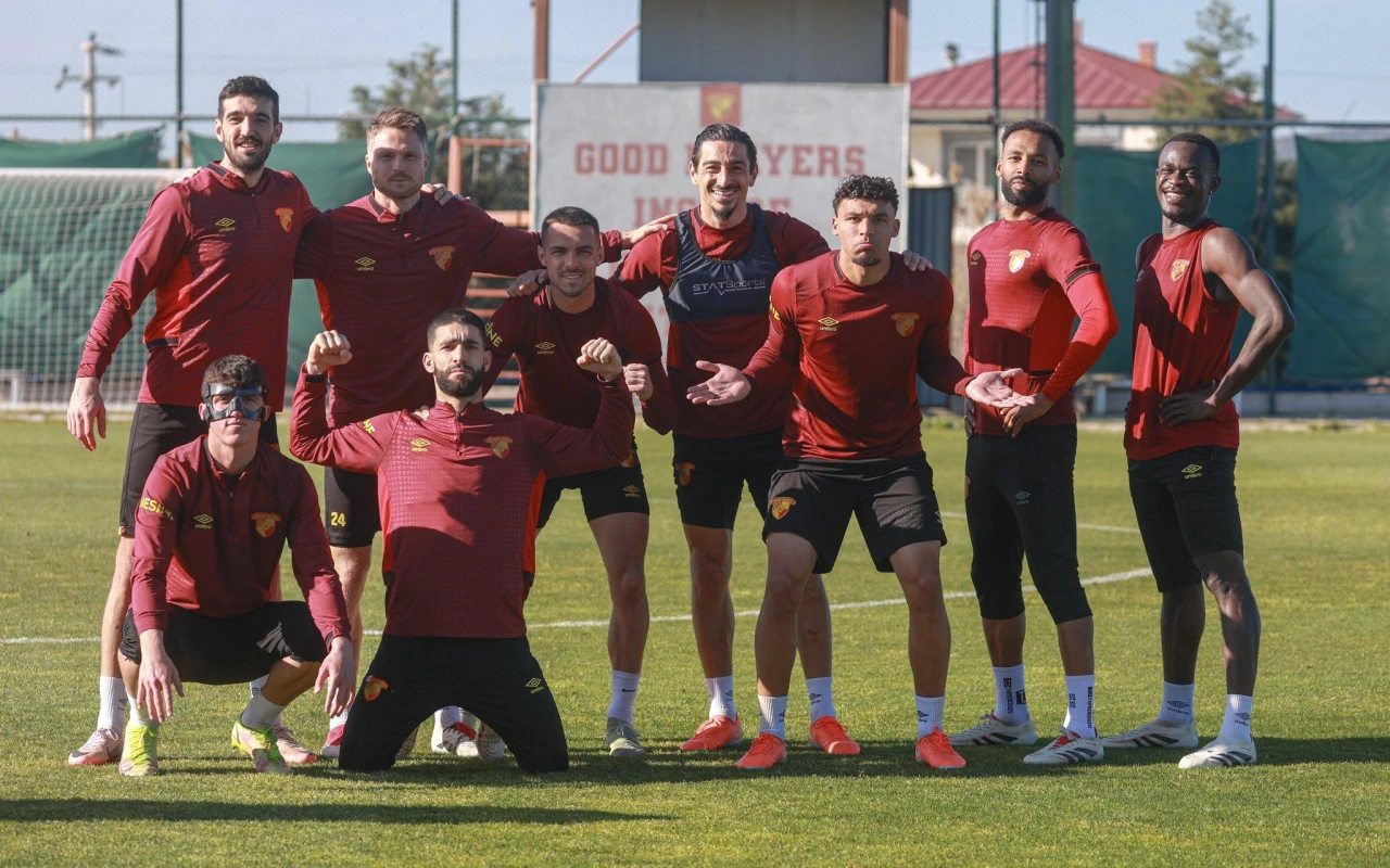 Göztepe, Trabzonspor maçının hazırlıklarını sürdürdü