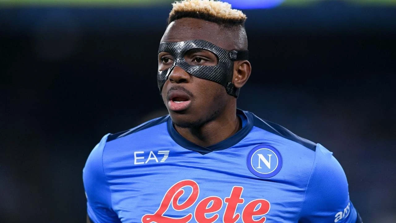 Napoli'den Galatasaray'a transfer olan Osimhen'in yüzündeki sırrı merak edenler için flaş detaylar!