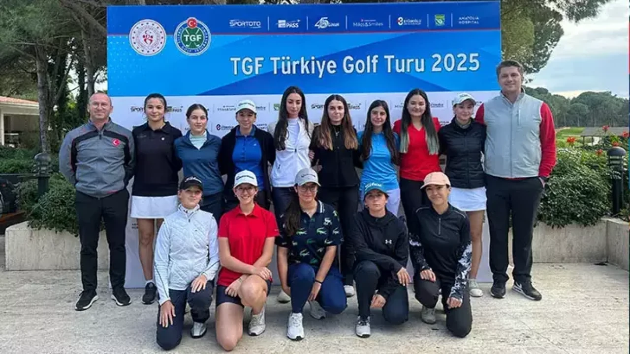 2025 TGF Türkiye Golf Turu’nda mücadele edecek sporcular belli oldu