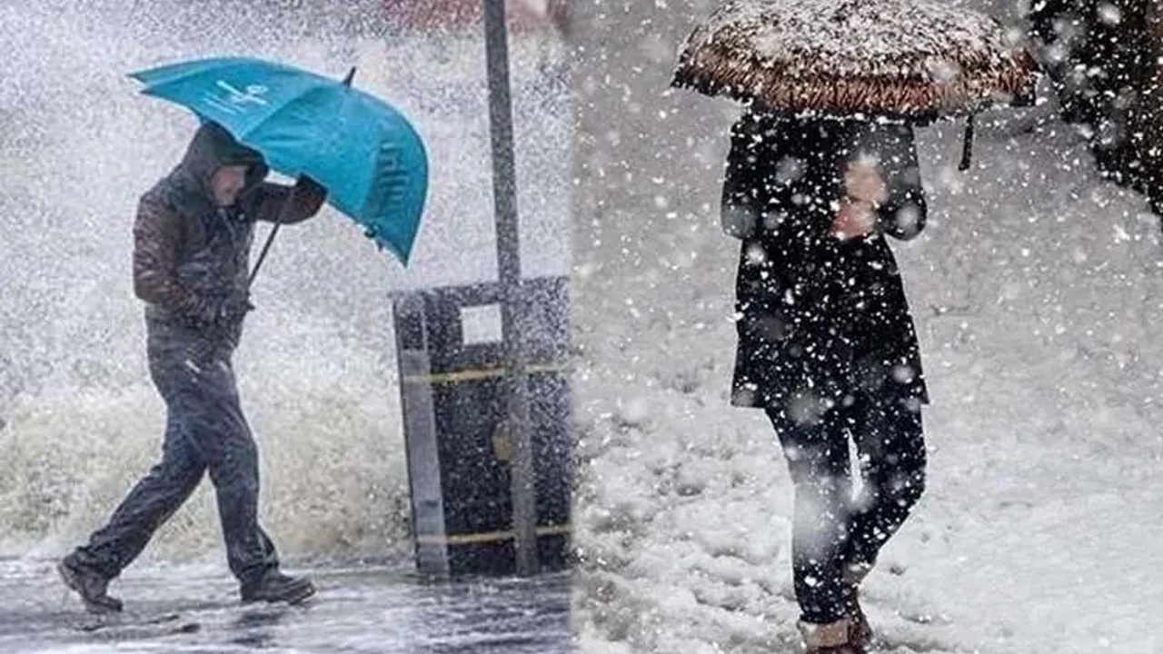 İstanbul'da Meteoroloji Uyarısı Sonrası Yüksek Kesimlerde Kar Yağışı Başladı