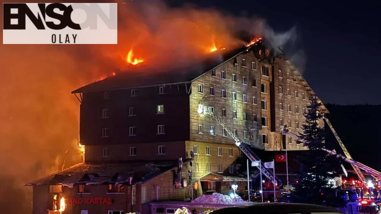 Oteli Yangını Bolu İl Özel İdaresi Genel Sekreteri ve Yardımcısı Tutuklandı!