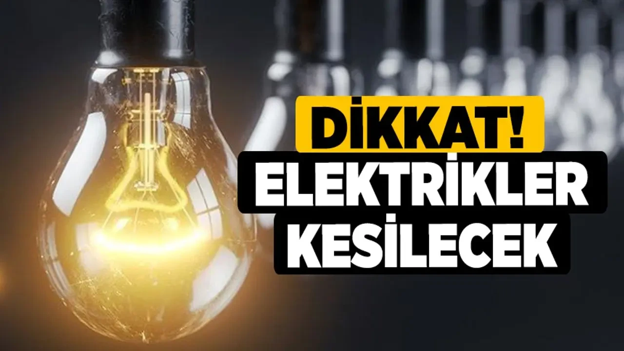 Muğla'da Yarın Elektrik Kesintisi! Detaylar Haberimizde...