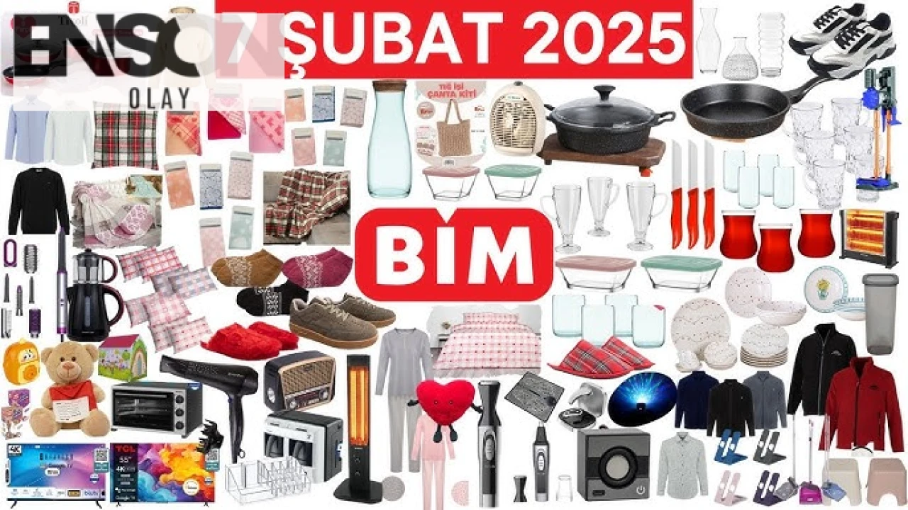 BİM'den Yeni İndirimler: 7 Şubat 2025 Aktüel Ürünler Kataloğu Yayınlandı!