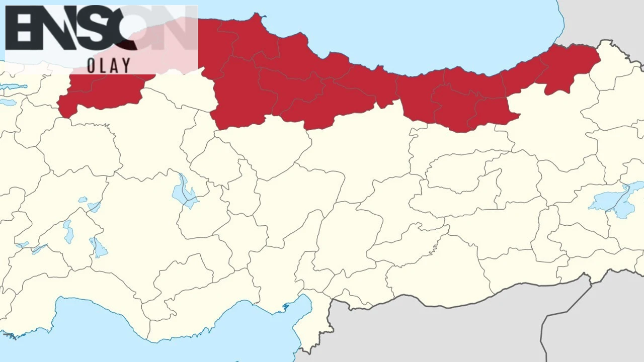 Karadeniz Bölgesi'nde 20-30 cm kar uyarısı: Ordu, Giresun, Sinop, Kastamonu, Samsun, Trabzon, Rize ve Artvin hazırlıklı olmalı!