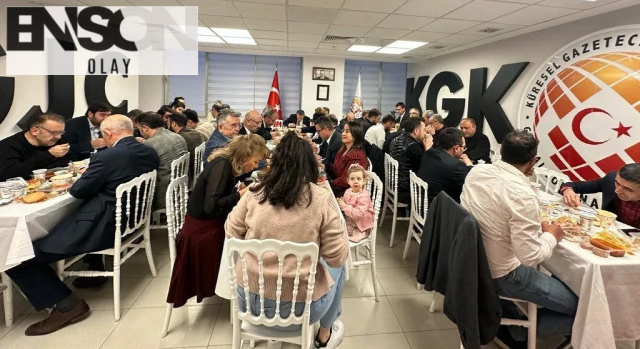 Ankaralı gazeteciler geleneksel KGK iftarında buluştu