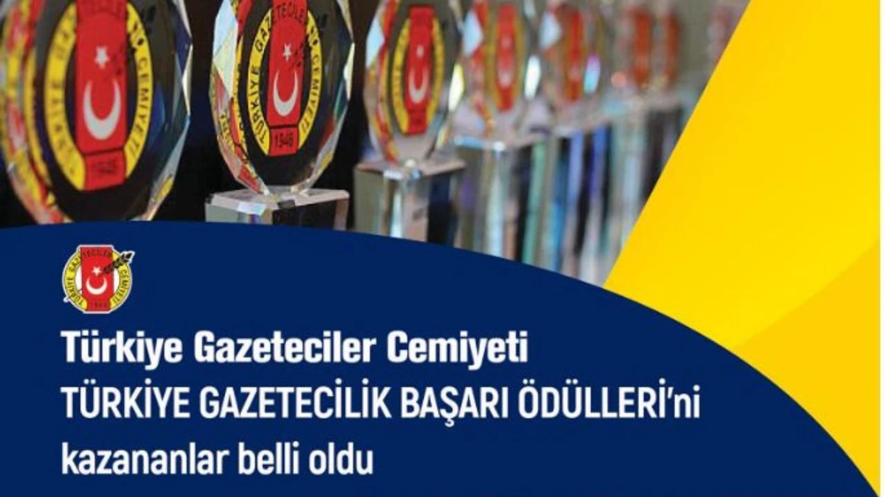 Türkiye Gazetecilik Başarı Ödülleri sahiplerini buldu