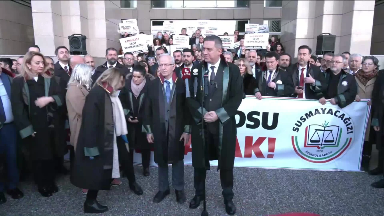 İstanbul Barosu yönetiminin görevden alınması...Erinç Sağkan: "Bugüne kadar biat etmedik, bundan sonra da bu tür kararlarla baroları susturamazsınız"