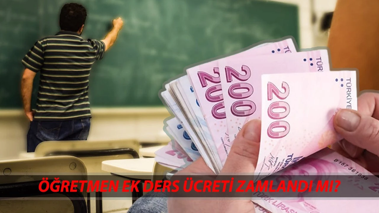 BİLSEM ÖĞRETMEN EK DERS ÜCRETİ | Öğretmenlerin Ek Ders Ücreti Ne Kadar Oldu?