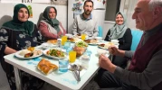 Erzurum'da 4 kuşak aileler iftarda buluşturuldu