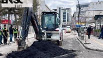 Van Büyükşehir ekipleri, havaların ısınması ile birlikte çalışmalarını hızlandırdı