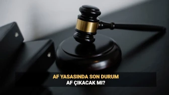 Af yasası için umut var mı? Bakan Tunç'tan son dakika açıklamaları! İnfaz düzenlemesi gelişmeleri...