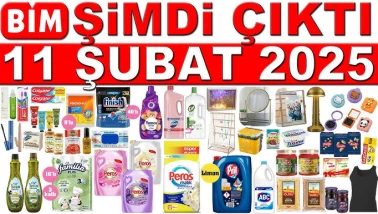 Bim'den Yeni Katalog: 11 Şubat 2025'e Özel Fırsatlar!