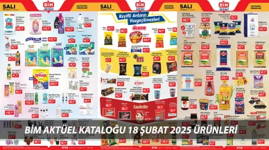 18 Şubat Salı Günü için BİM Aktüel Kataloğunda Sürpriz Ürünler!