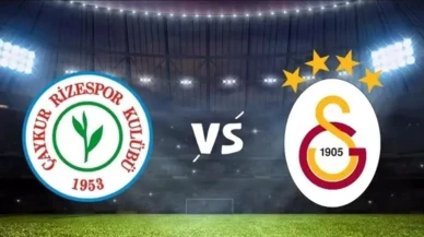 Çaykur Rizespor-Galatasaray Maçı Ne Zaman, Saat Kaçta Başlayacak?