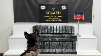 Kocaeli'de cipin tamponunda bulunan 34 kilo 350 gram eroin operasyonla ele geçirildi