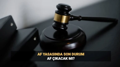 Af yasası için umut var mı? Bakan Tunç'tan son dakika açıklamaları! İnfaz düzenlemesi gelişmeleri...