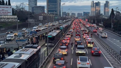 İstanbul'da trafik çilesi