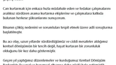 Cumhurbaşkanı Yardımcısı Yılmaz: Kentsel dönüşümün hız kazanması gerekiyor