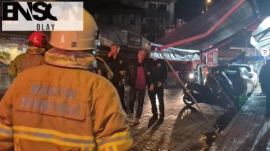 Bartın'da Yangın Olayı Esnasında İntihar Girişiminde Bulunan Zihinsel Engelli Bireye Polis Müdahale Etti