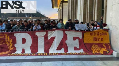 Galatasaray kafilesi, Rize’de