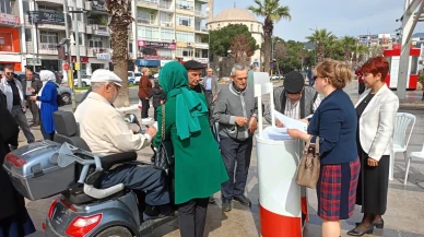 Memur-Sen Aydın’da aile ve başörtüsü için imza kampanyası başlattı