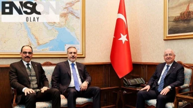 Bakan Fidan, Bakan Güler ve MİT Başkanı Kalın, Suriye'deki Durumu Değerlendirdi