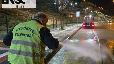 Eyyübiye Belediyesi, ilçe genelinde temizlik çalışmalarını sürdürüyor