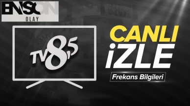 TV 8,5 canlı izle | 2025 canlı yayın TV 8,5 - Frekans bilgileri