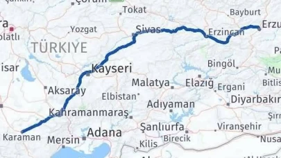 Karaman ile Erzurum Arası Kaç Kilometre? Ulaşım Seçenekleri ve Yolculuk Süreleri