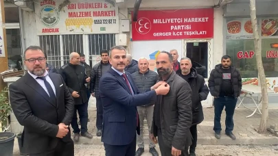 Gerger İYİ Parti İlçe Teşkilatı MHP’ye Katıldı