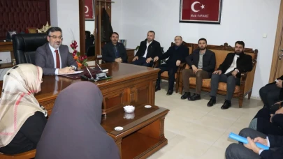 Diyanet İşleri Başkanlığı, İl Müftülüğü Ziyaretinden Sonra Toplantılar Düzenledi