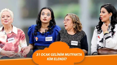 31 Ocak Gelinim Mutfakta Kim Elendi? Gelinim Mutfakta'da Bu Hafta Altınları Kim Aldı?