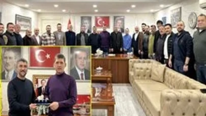 Ak Parti Erzurum'dan Başkan Çetin'e ziyaret