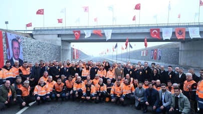 Elazığ-Harput il yolu trafiğe açıldı: Yarım saatlik yol 8 dakikaya düştü