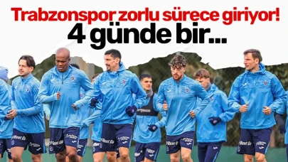 Trabzonspor Yoğun Maç Programına Hazırlanıyor: Şubat Ayında Zorlu Mücadeleler Sırasıyla Başlıyor!