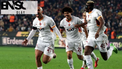 Galatasaray, Gaziantep deplasmanında galibiyetle dönüş yapıyor ve 3 puanı hanesine yazdırıyor