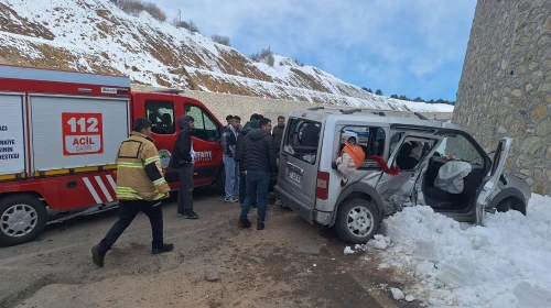 Bingöl'de trafik kazası: Birden fazla yaralı var