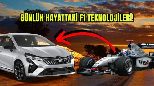 Yarış Pistlerinden Otobanlara: Kullandığımız Otomobillerdeki F1 Teknolojileri