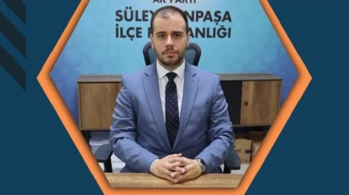 AKP'li isim 'adalet' için istifa etti